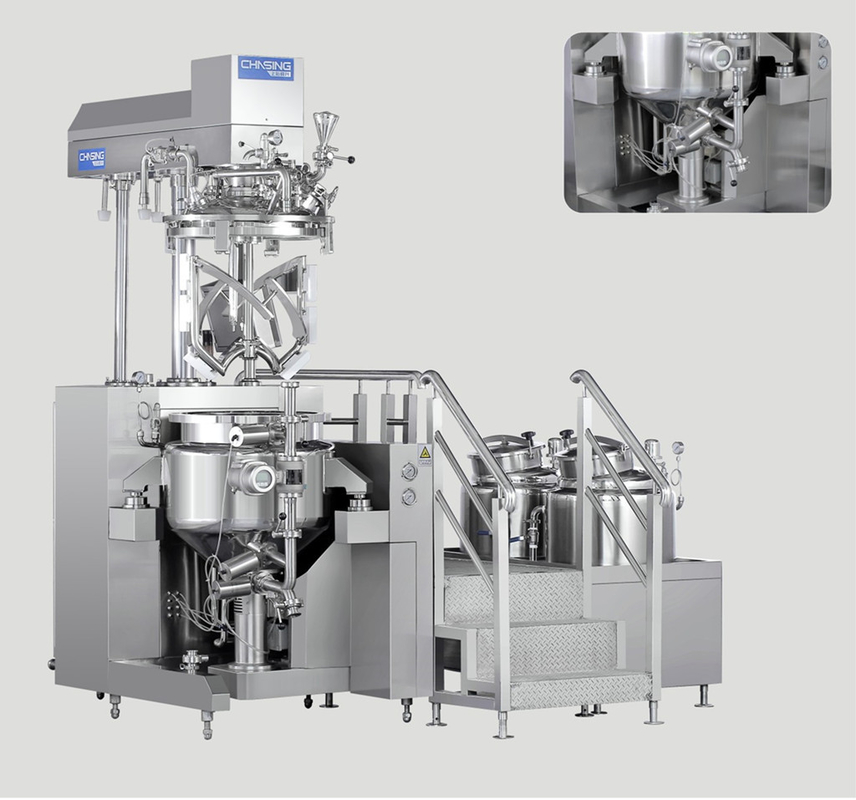 Mixer 50L van de roestvrij staal316l de Kosmetische Emulgator voor Hygiëneproducten