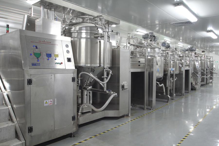 Mixer 50L van de roestvrij staal316l de Kosmetische Emulgator voor Hygiëneproducten